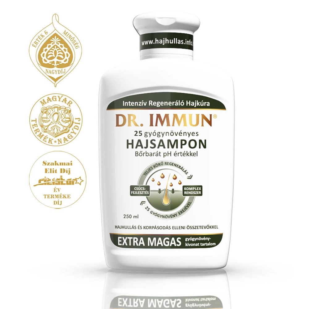 DR. IMMUN® 25 gyógynövényes Hajsampon
